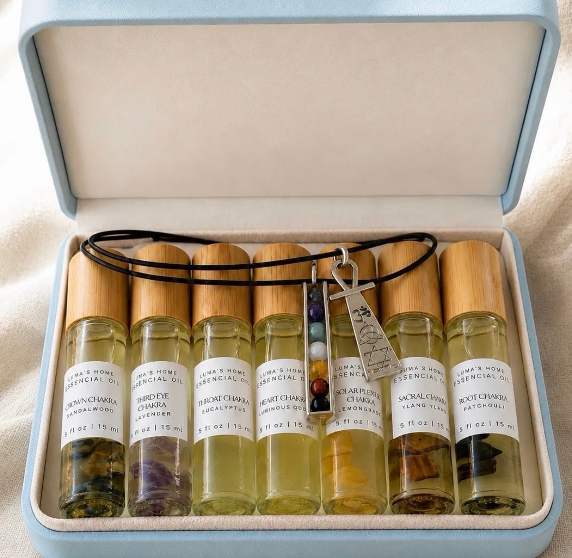 7 Chakras Personalized Intention Set — Luma’s Home x ROX950