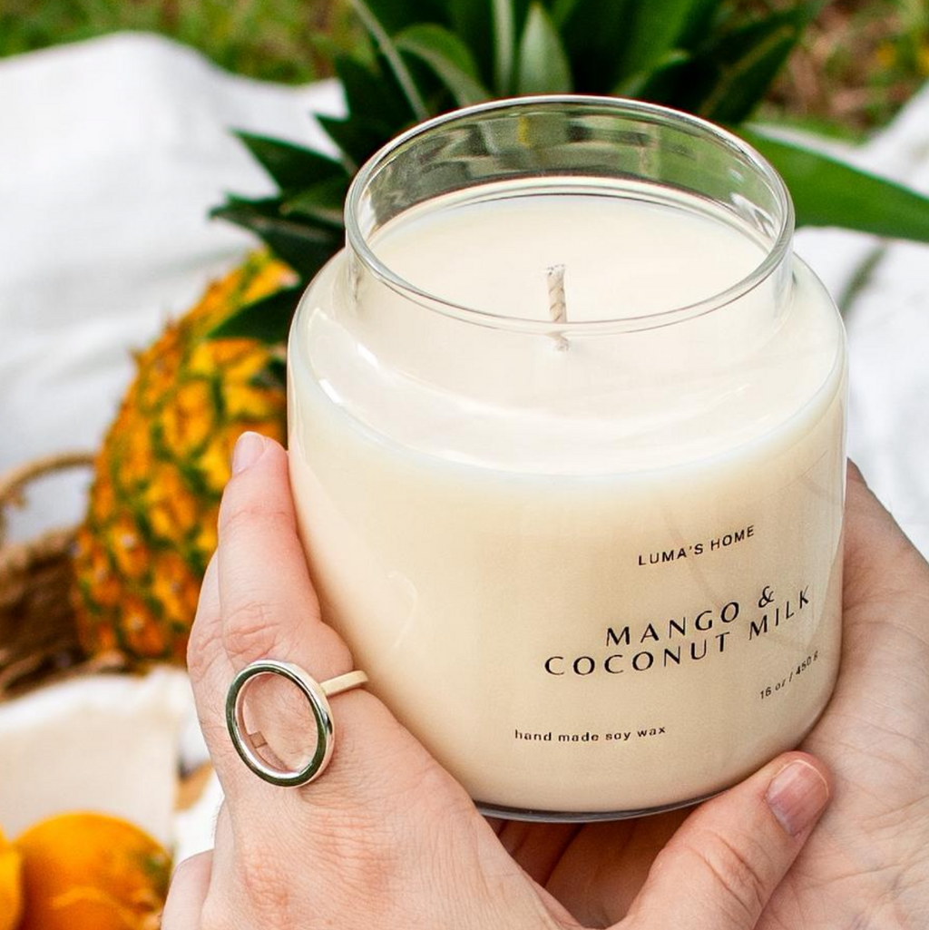 Summer Mango & Coconut Milk Candle