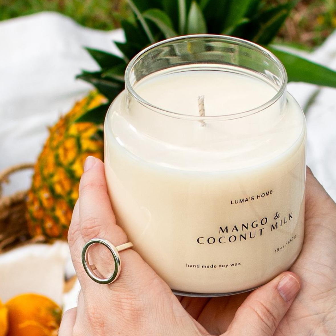 Summer Mango & Coconut Milk Candle
